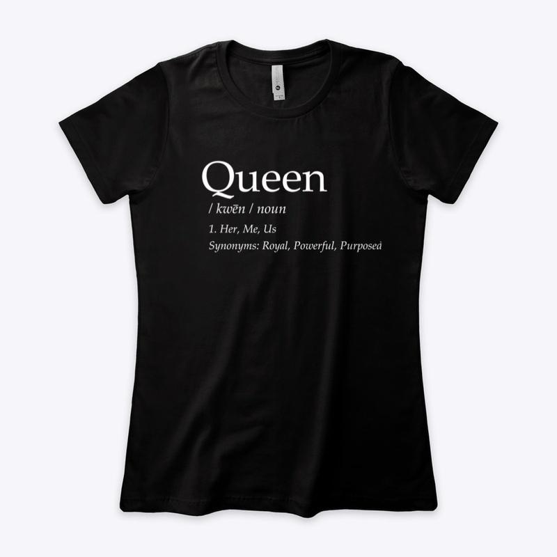 Black Queen Defined Long Sleeve Tee