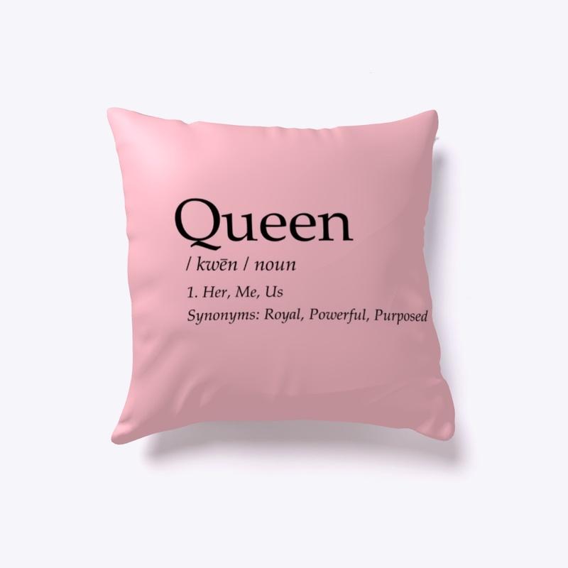 Queen Defined Square Pillow